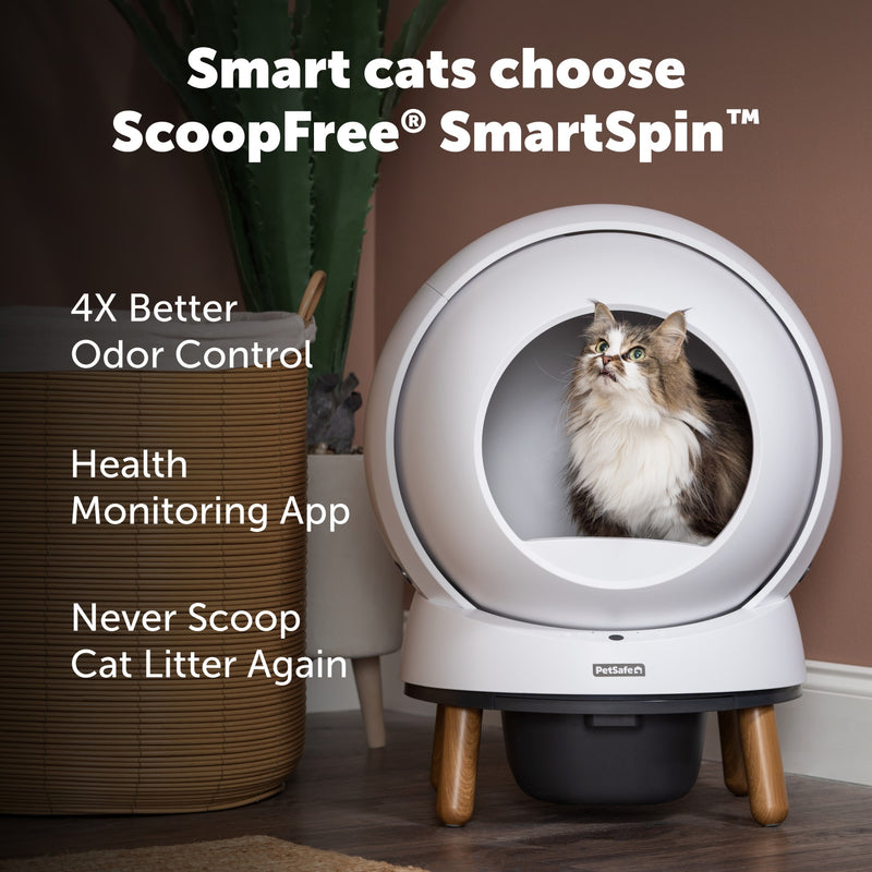 PetSafe® ScoopFree® SmartSpin™ Self-Cleaning Litter Box