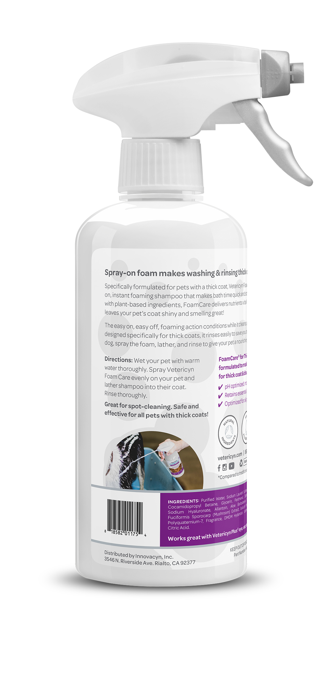 Vetericyn foamcare medicated deals shampoo