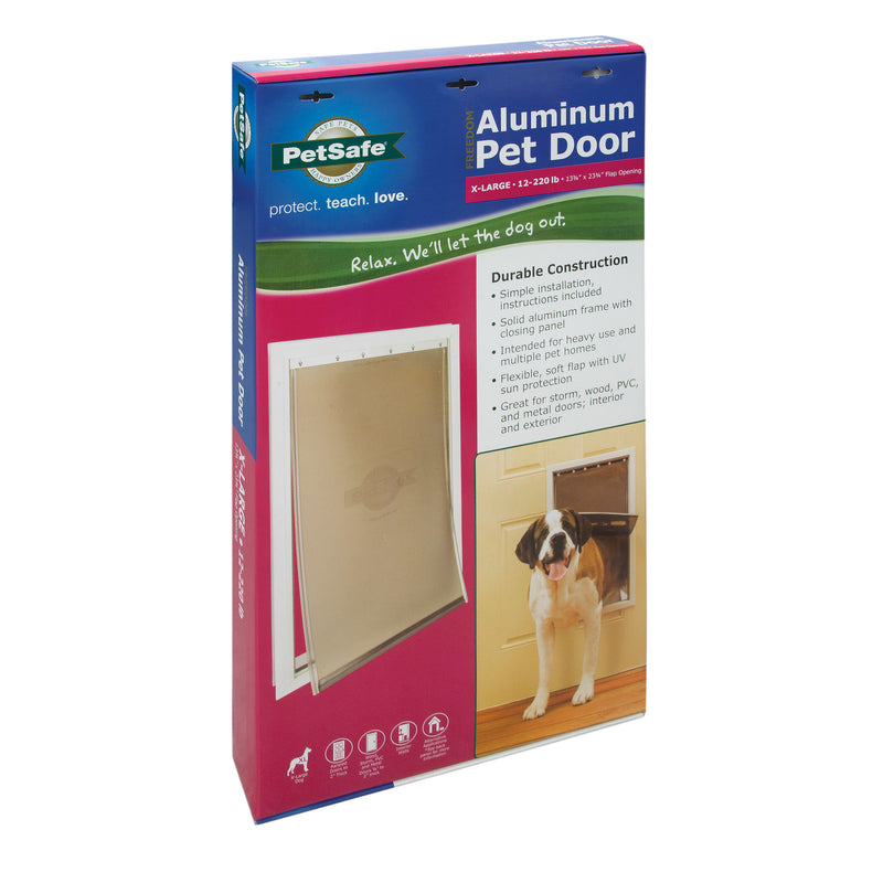 PetSafe® Freedom Aluminum Pet Door, White