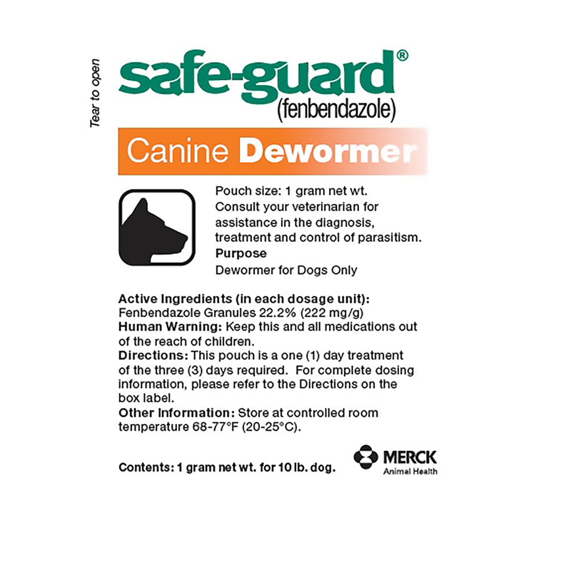 Safe-Guard Canine Dewormer 1 GM