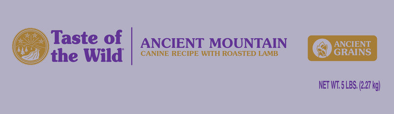 Taste of the Wild Ancient Mountain Canine Recipe with Roasted Lamb Dry Dog Food
