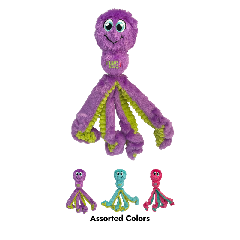 KONG Dog Wubba Octopus Assorted Sm