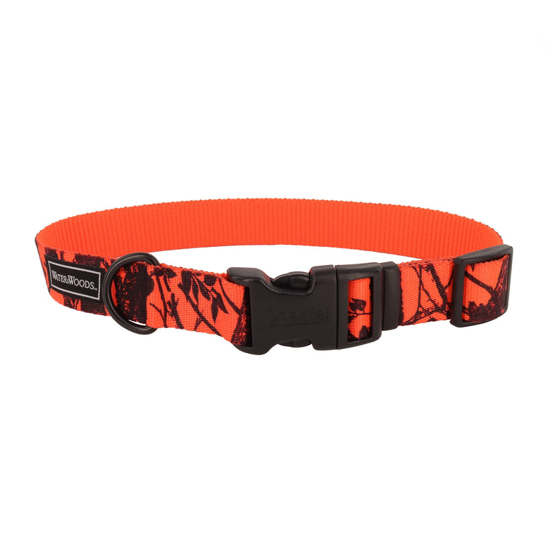 Water & Woods™ Blaze Adjustable Patterned Dog Collar