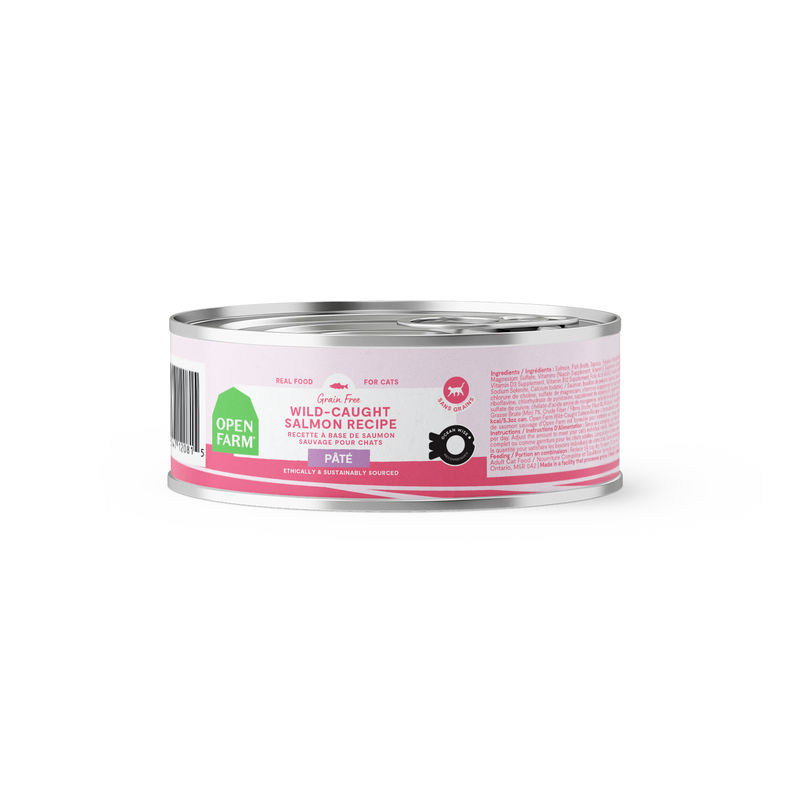 Open Farm Wild-Caught Salmon Pâté Cat Wet