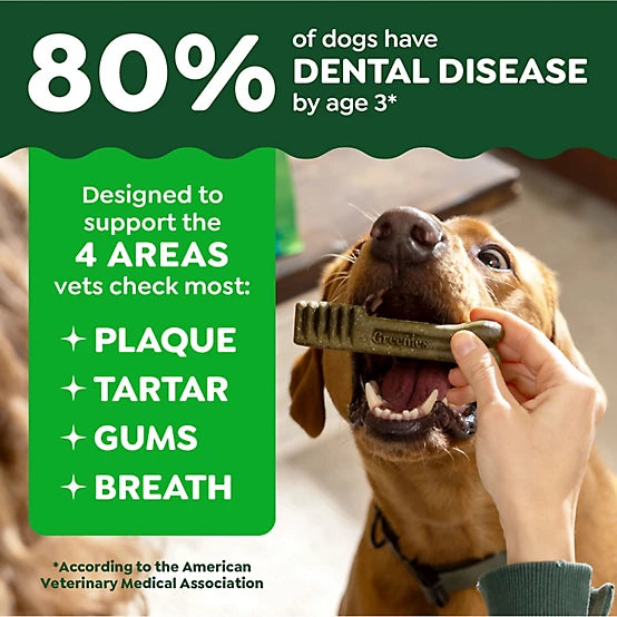 Greenies Original TEENIE Natural Dental Care Dog Treats, 54 oz., 192 ct.