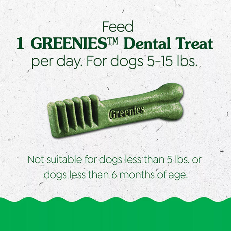 Greenies Puppy TEENIE Size Natural Dental Dog Treats, 12 oz.