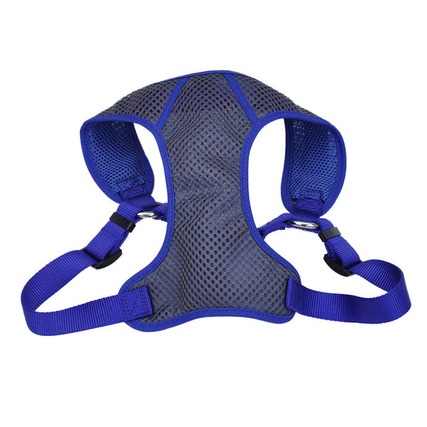 Comfort Soft® Sport Wrap Adjustable Dog Harness, Grey with Blue, Large Petsense