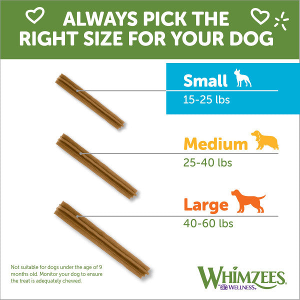 Whimzees Dental Chew Variety Pack Dog Treats
