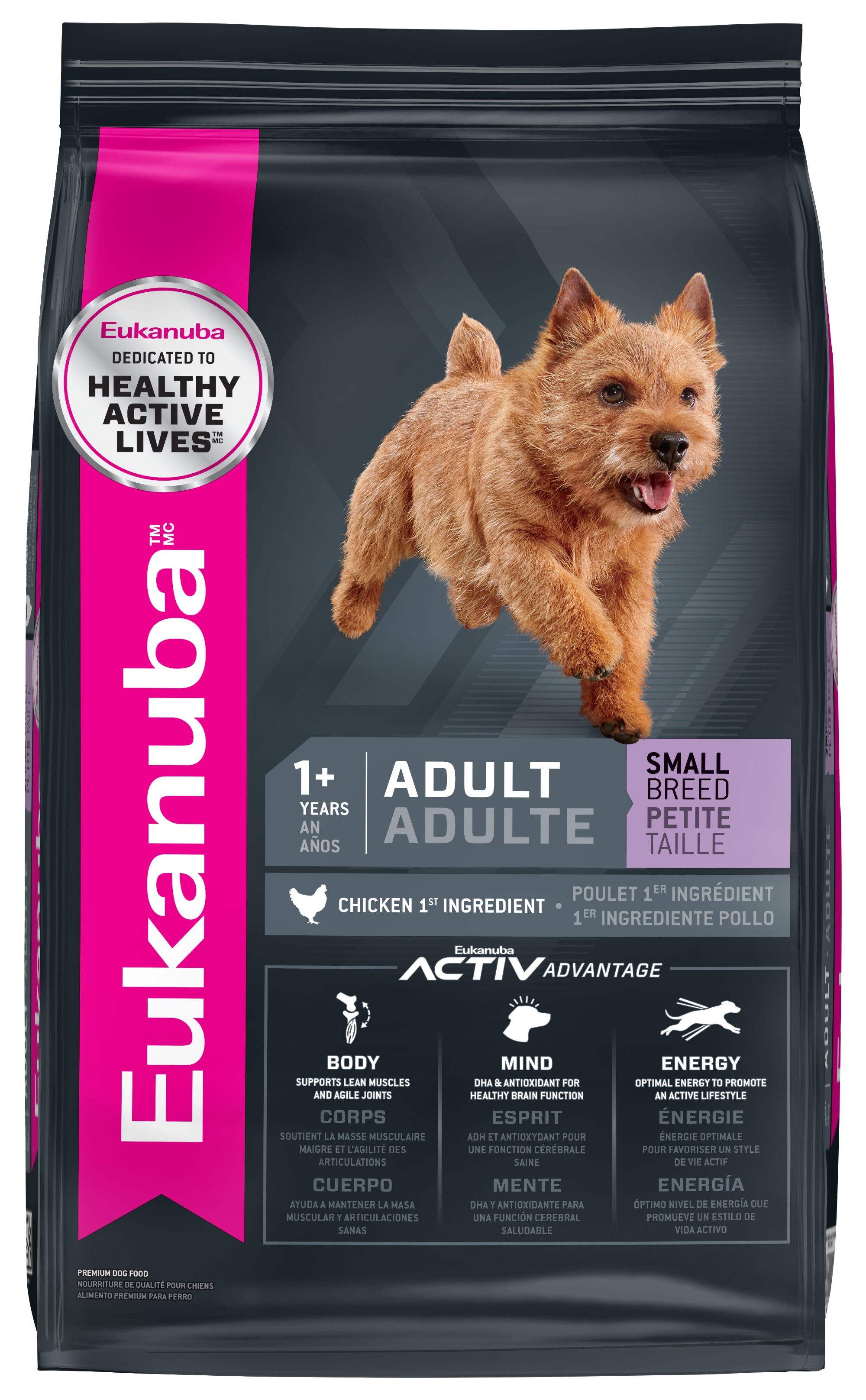 Eukanuba™ Adult Small Breed Dry Dog Food, 4.5 lb – Petsense