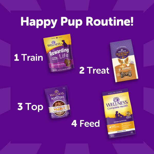 Wellness Rewarding Life Chicken & Venison Recipe Dog Treats, 6 oz. Bag