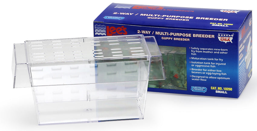 chunsey fish box Chum LEE FISHER SPORTS and panfish anglers 2-Way Guppy Breeder