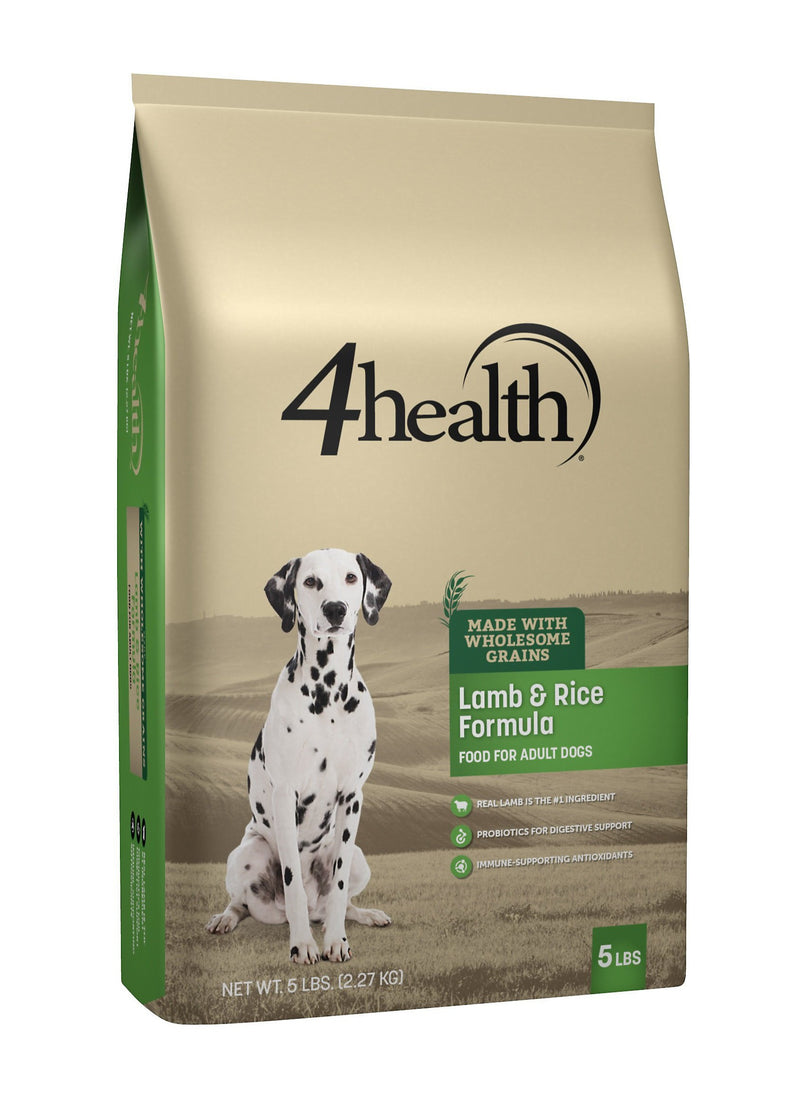 4health with Wholesome Grains Lamb & Rice Formula Adult Dry Dog Food