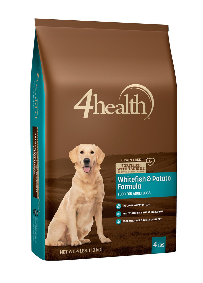 4health Grain Free Whitefish & Potato Formula Dry Dog Food