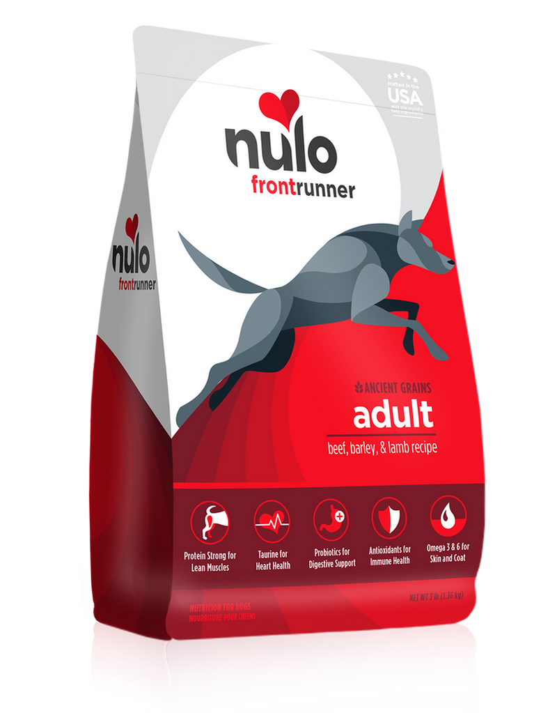 Nulo Frontrunner Adult Dog with Beef, Barley & Lamb