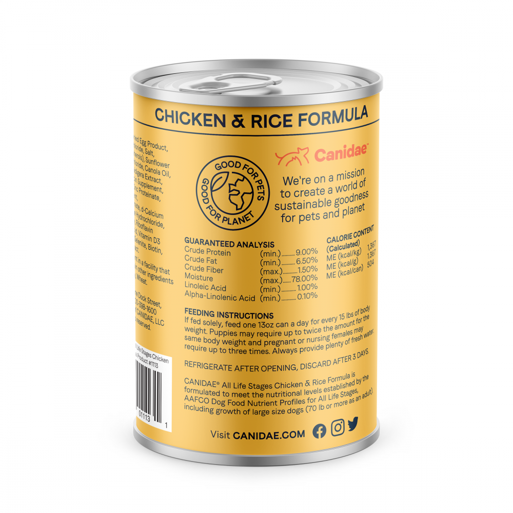 Canidae All Life Stages Chicken and Rice Canned Dog Food Petsense