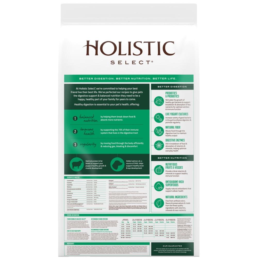 Holistic Select Natural Large Giant Breed Puppy Health Lamb Meal