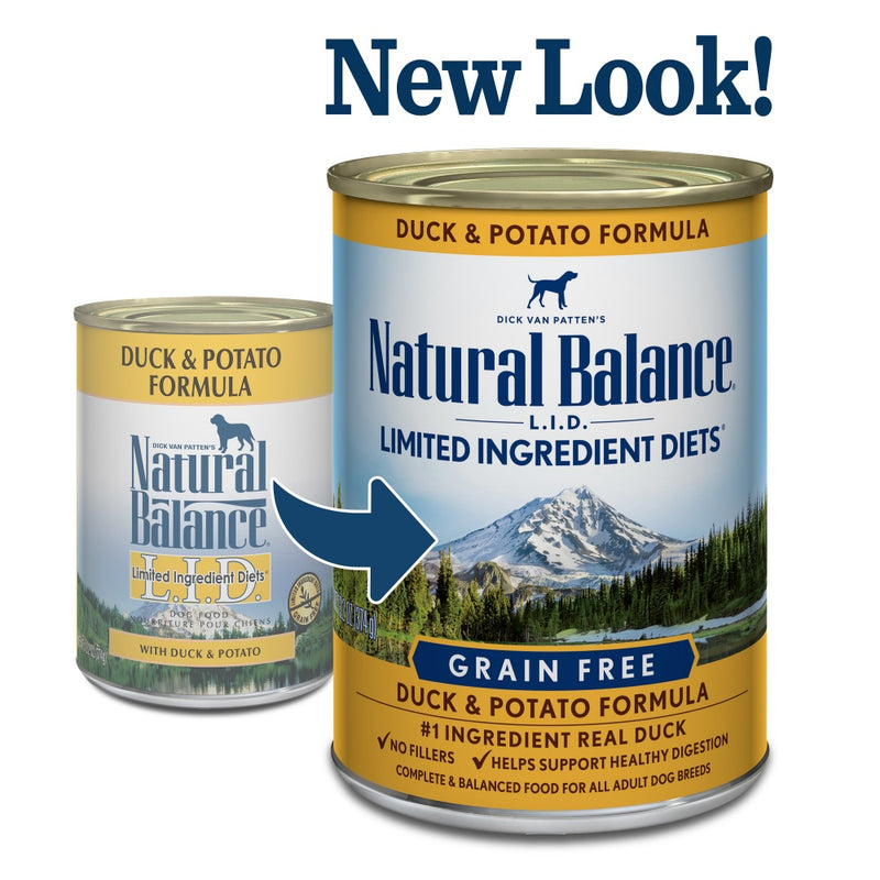 Natural Balance Limited Ingredient Reserve Duck & Potato Recipe Wet Canned Dog Food