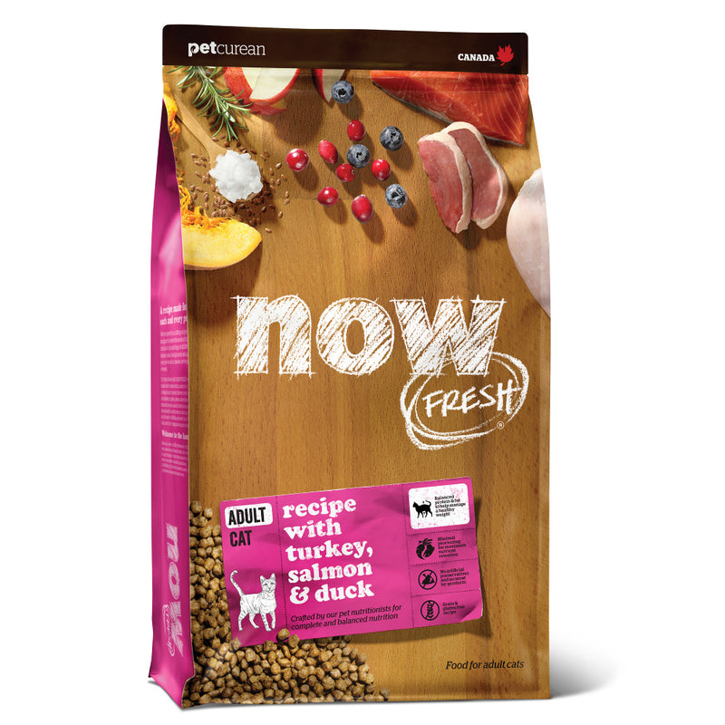 Petcurean Now! Fresh Grain Free Adult Recipe Dry Cat Food