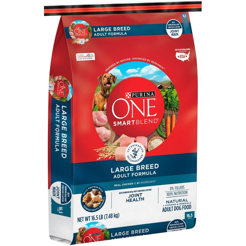 Smartblend Purina ONE SmartBlend Digestive Health Formula Chicken, Dry Dog Food, 5 ...