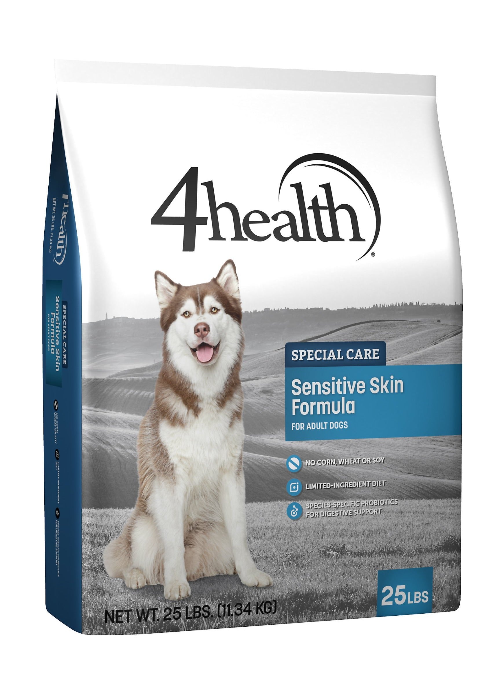4health Special Care Sensitive Skin Formula Adult Dry Dog Food, 25