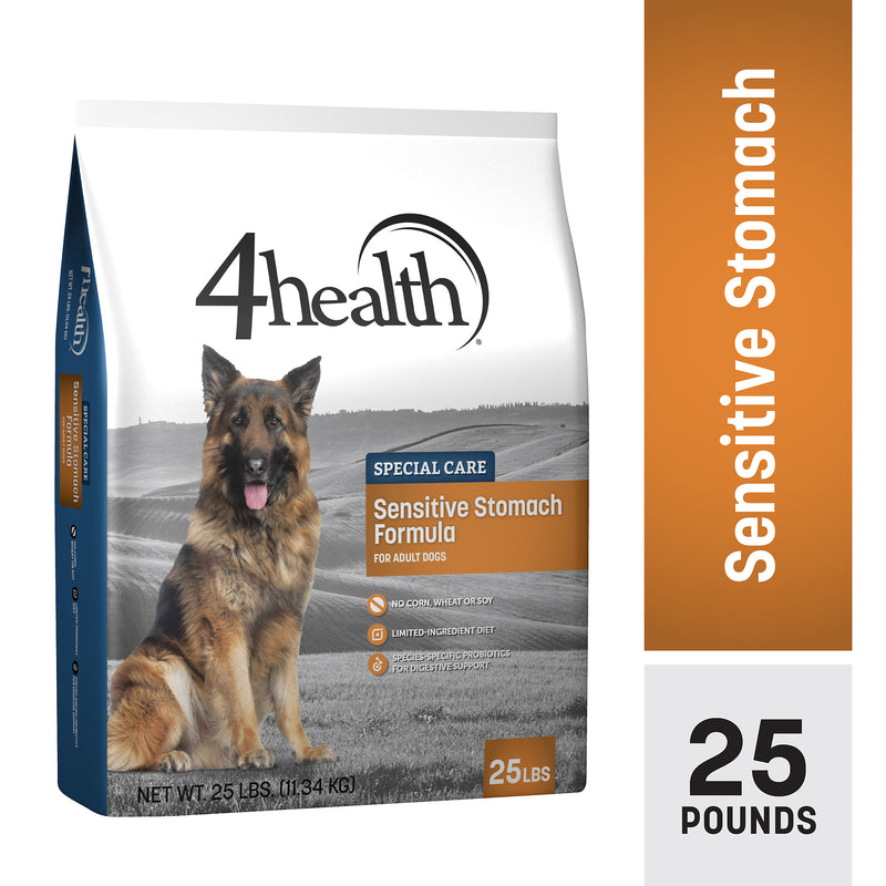4health Special Care Sensitive Stomach Formula Adult Dry Dog Food, 25 lb.