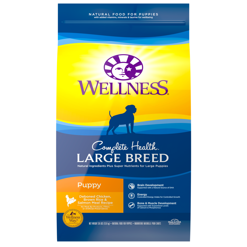 Wellness dog food deals puppy