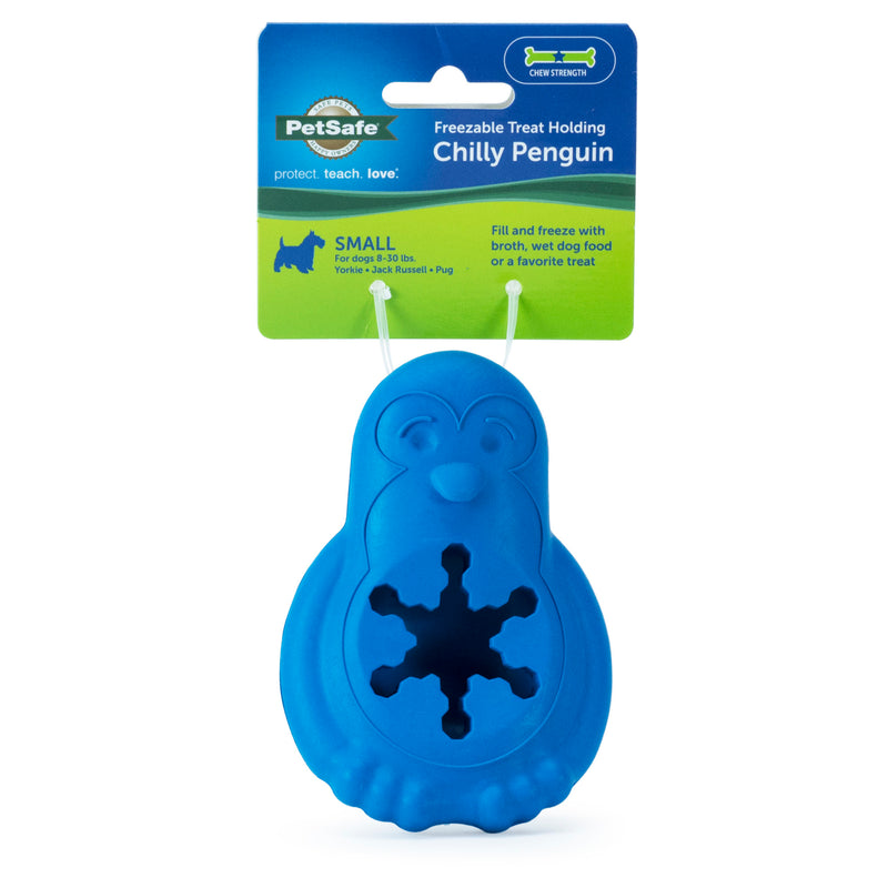 PetSafe® Freezable Treat Holding Chilly Penguin Dog Toy