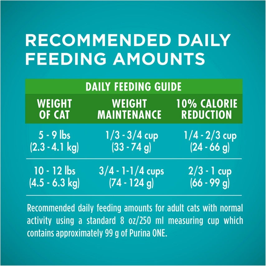 Purina ONE Indoor Advantage Hairball & Healthy Weight Formula Dry Cat