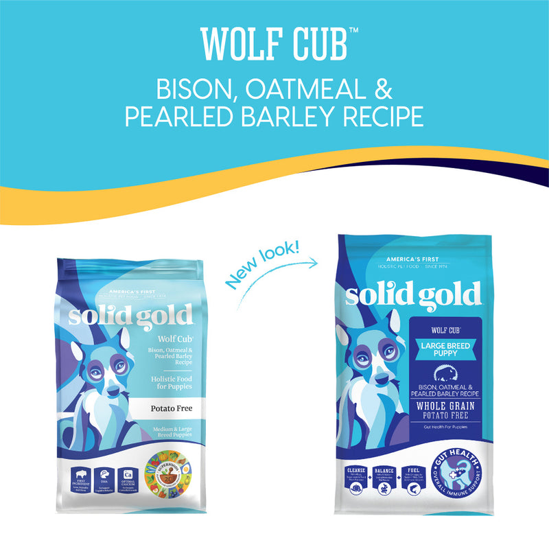 Solid Gold Wolf Cub with Bison Dry Puppy Food