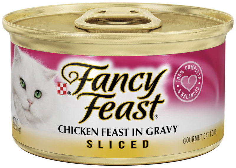 Fancy Feast Sliced Chicken Feast in Gravy Canned Cat Food