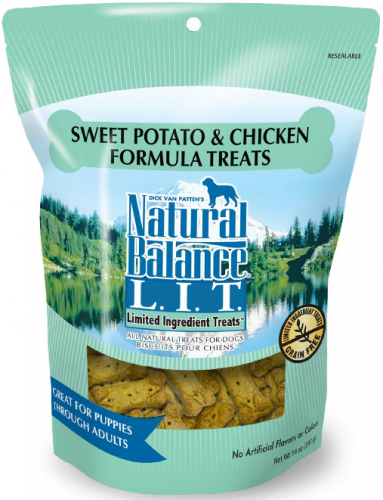 Natural balance limited sales ingredient dog treats