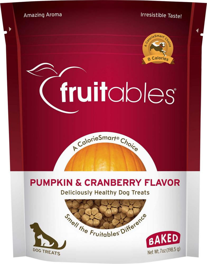 Fruitables Crunchy Pumpkin Cranberry Dog Treats – Petsense