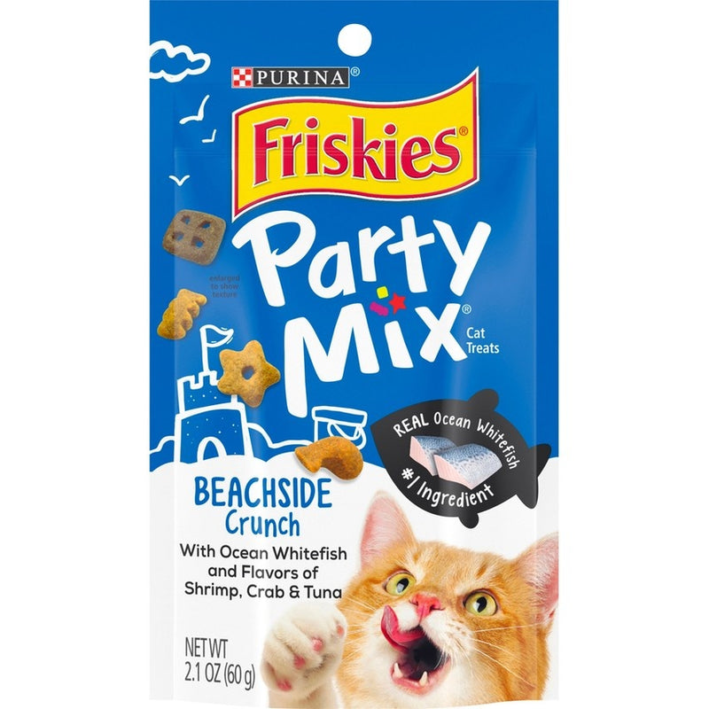 Friskies Party Mix Beachside Crunch Cat Treats