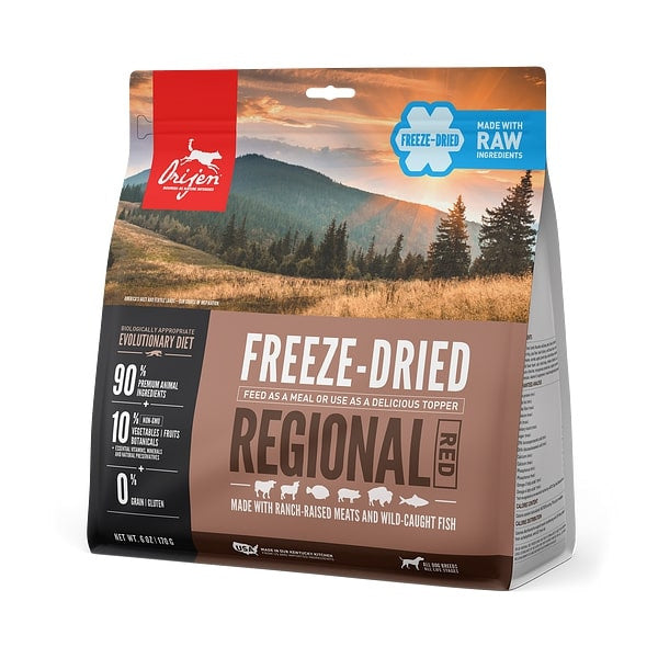 ORIJEN Regional Red Freeze Dried Dog Food