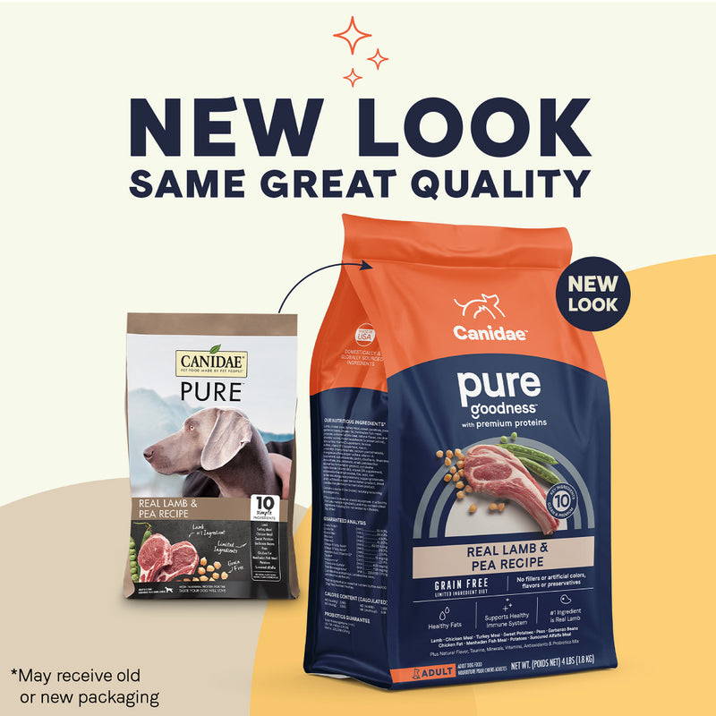 Canidae Grain Free PURE Lamb & Pea Recipe Dry Dog Food