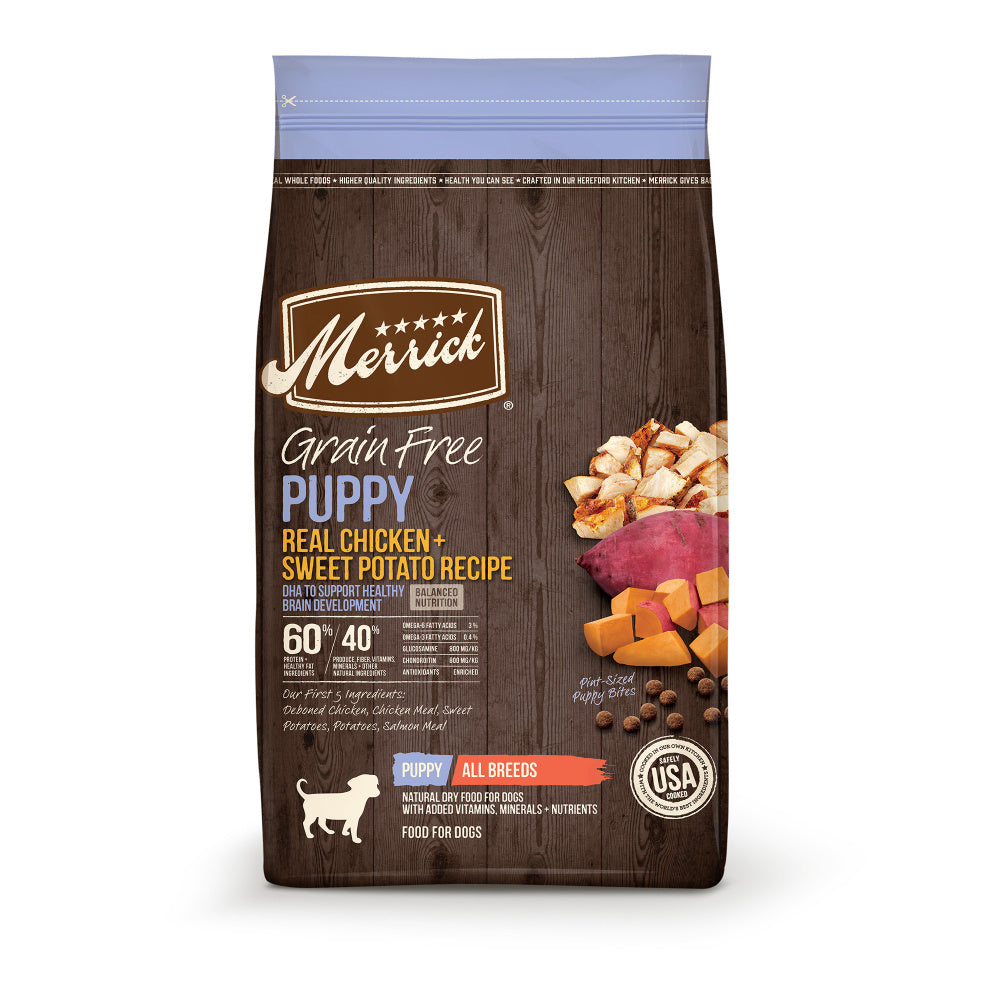 Merrick Grain Free Puppy Chicken Recipe Dry Dog Food – Petsense