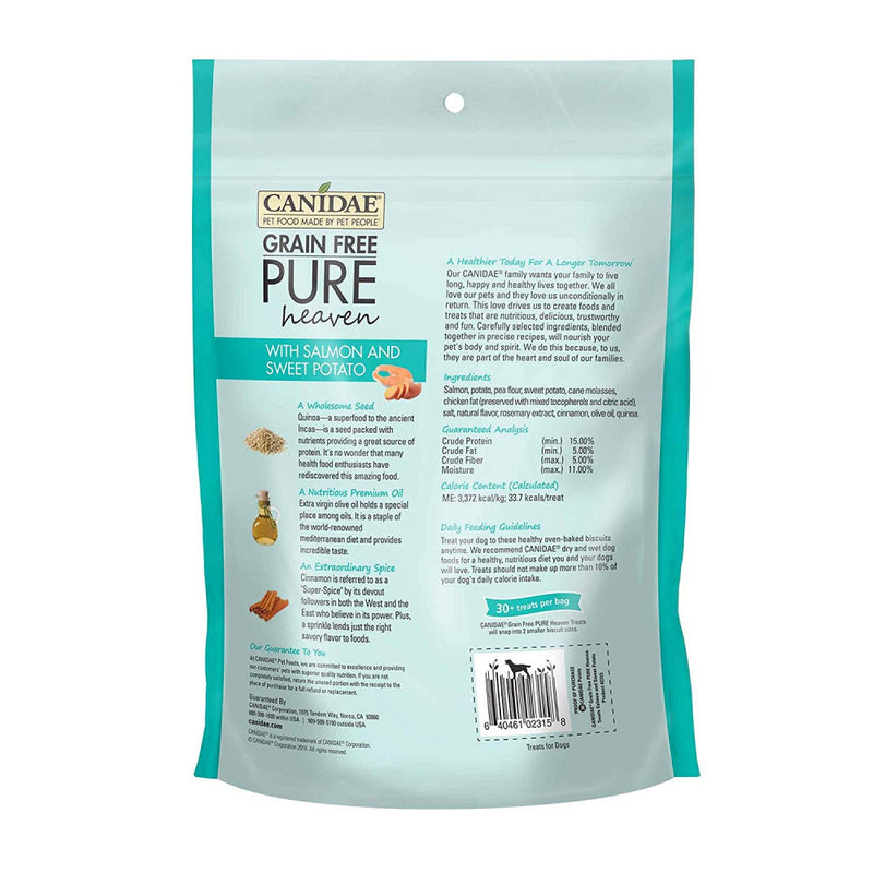 Canidae Grain Free PURE Heaven Biscuits with Salmon and Sweet Potato Dog Treats