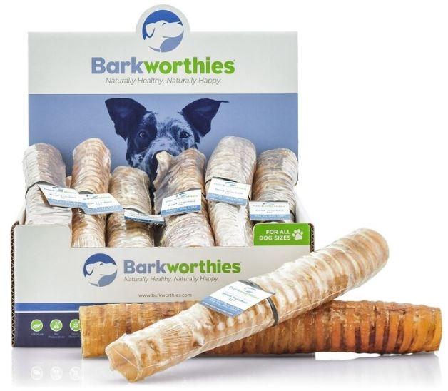 Barkworthies Beef Trachea Dog Treats