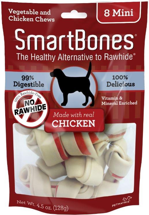 SmartBones Mini Chicken Chew Bones Dog Treats – Petsense
