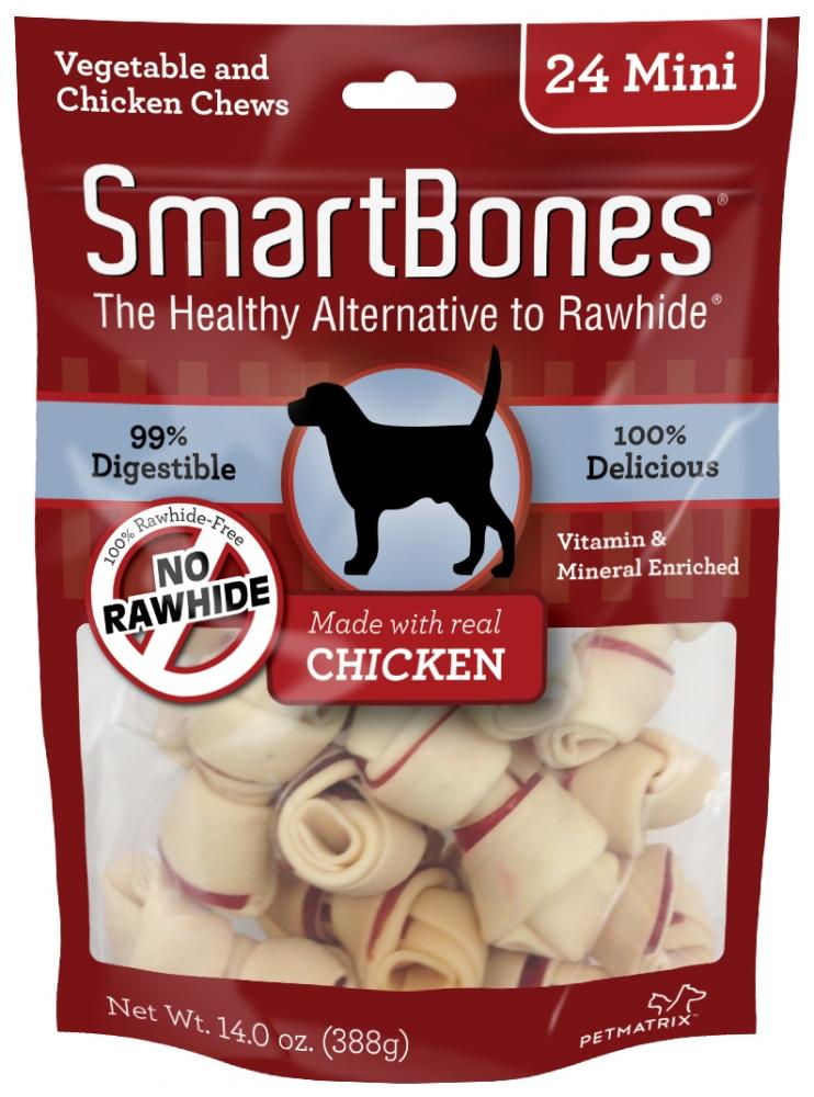 SmartBones Mini Chicken Chew Bones Dog Treats – Petsense