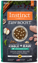Instinct Raw Boost Grain Free Large Breed Puppy Chicken Meal Formula D –  Petsense