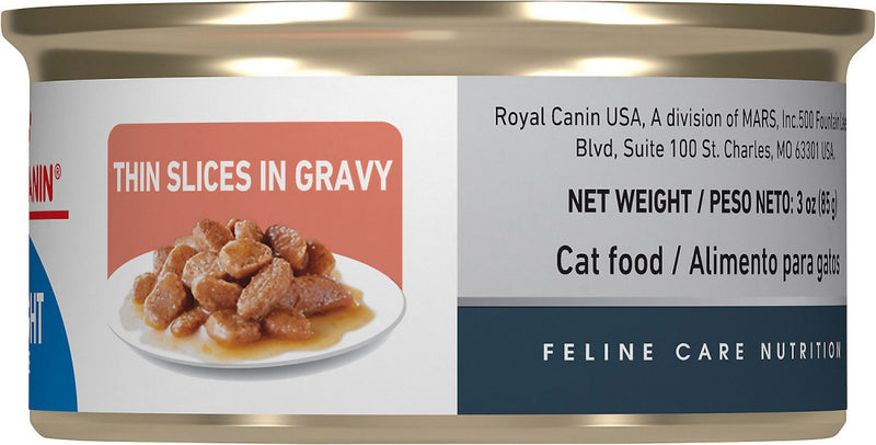 Royal Canin Feline Weight Care Thin Slices in Gravy Canned Cat Food