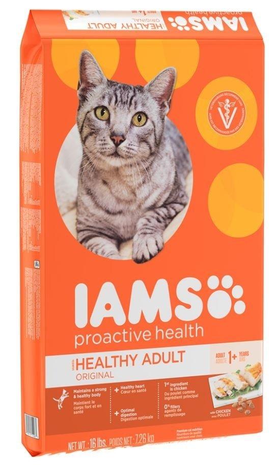 Iams Cat Food Orange Bag Iams ProActive Health Adult Original
