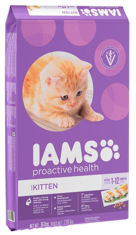 Iams ProActive Health Kitten Chicken Recipe Dry Cat Food – Petsense