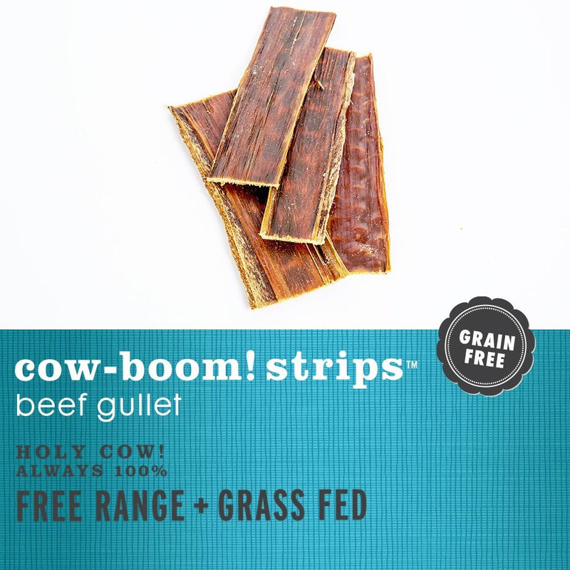 I and Love and You Free-Range Grass-Fed Cow-Boom! Strips Beef Gullet Dog Chews