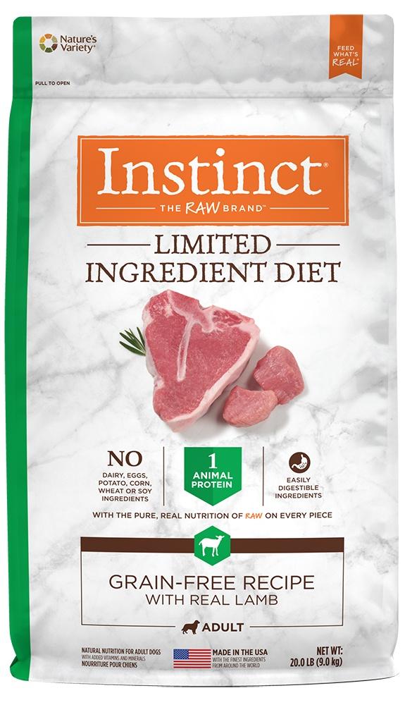 Limited Ingredient Diet Adult Grain Free Recipe with Real Lamb Natural Dry Dog Food