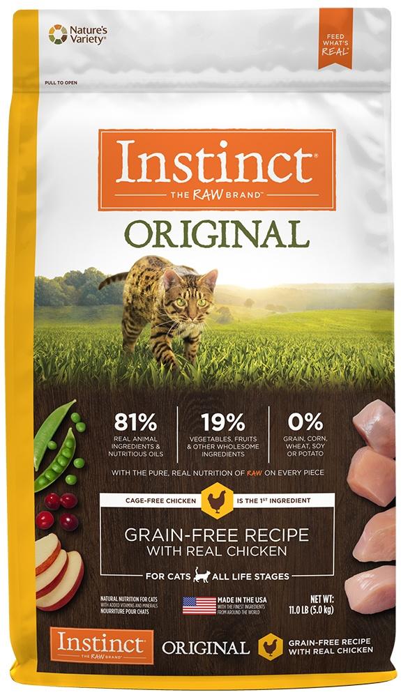 Instinct Original Grain Free Recipe with Real Chicken Natural Dry