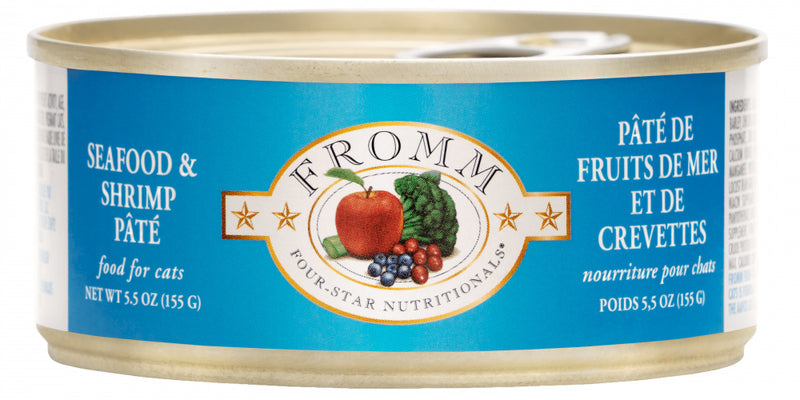 Fromm Four Star Seafood & Shrimp Pate Canned Cat Food
