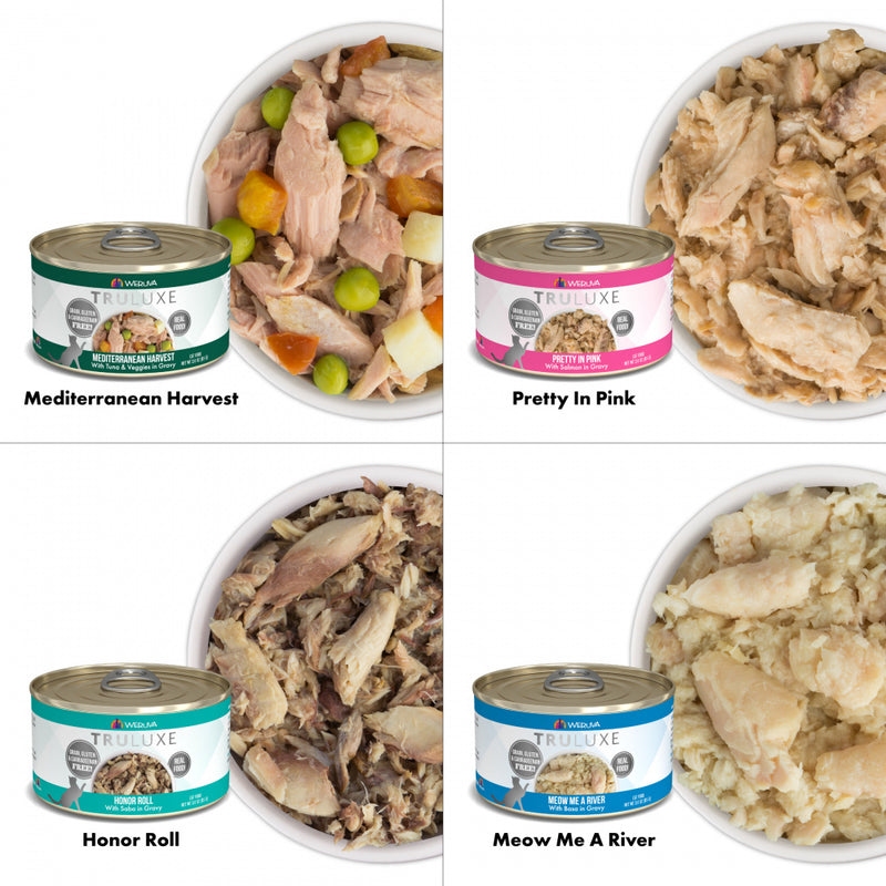 Weruva TruLuxe Grain Free TruSurf Canned Cat Food Variety Pack