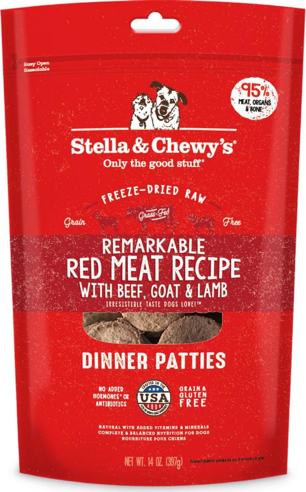 Stella Chewy's Remarkable Raw Red Meat Recipe Freeze Dried